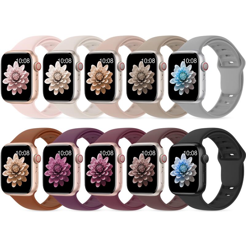 Correa Para Apple Watch Ujutl Pack De 10 Bandas... image number null
