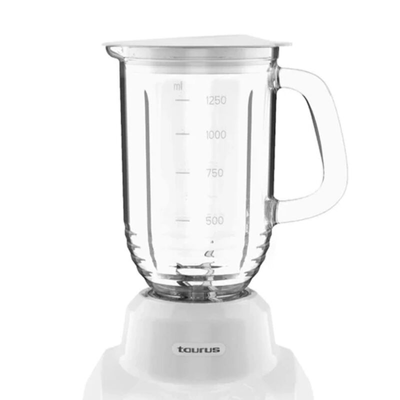 Licuadora Valencia Vidrio 1.25l 7v 450w Blanca ... image number null