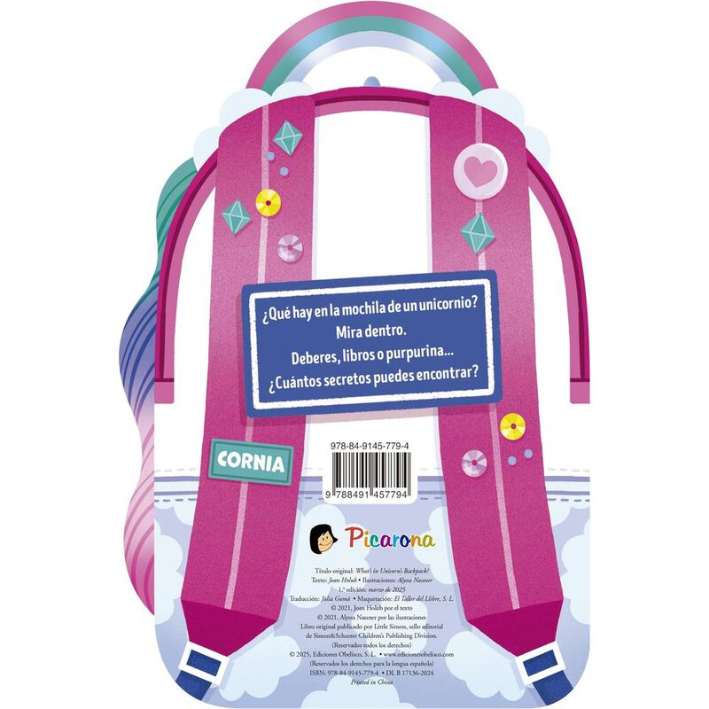 Qu&eacute; llevan los unicornios en la mochila image number null