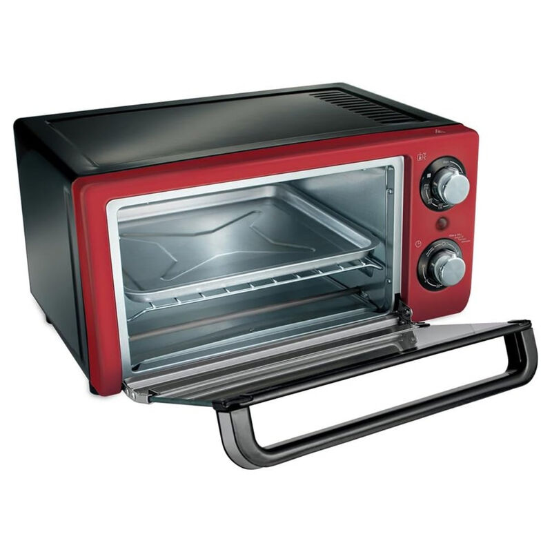Horno Tostador Rojo con Capacidad para 10 Litro... image number null