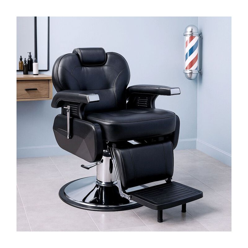 Sillon Silla Barbero Barberia Peluqueria Esteti... image number null