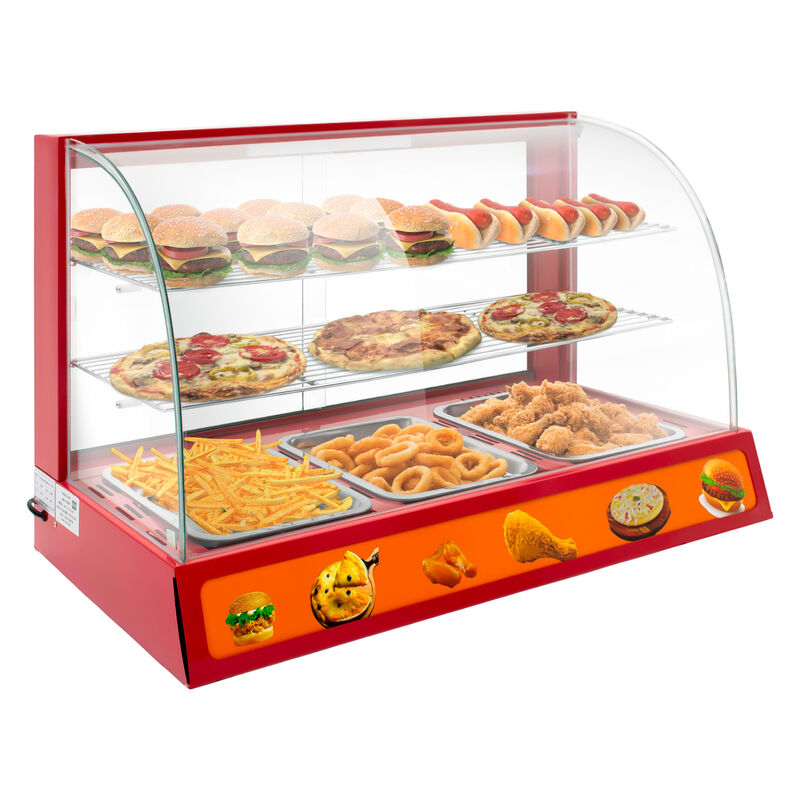 Vitrina Exhibidor Alimentos Calientes Mostrador... image number null