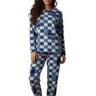 Pijama Afelpada Mujer Polar PIJ-055-2-MJE D12 Pantal&oacute;n Sudadera