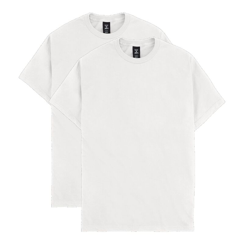 Camiseta Hanes Beefy-t Manga Corta Hombre Blanc... image number null