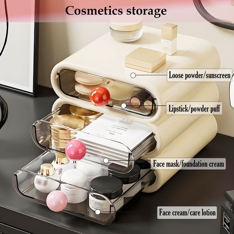 Organizador De Maquillaje Mavhubrix De 3 Nivele... image number null