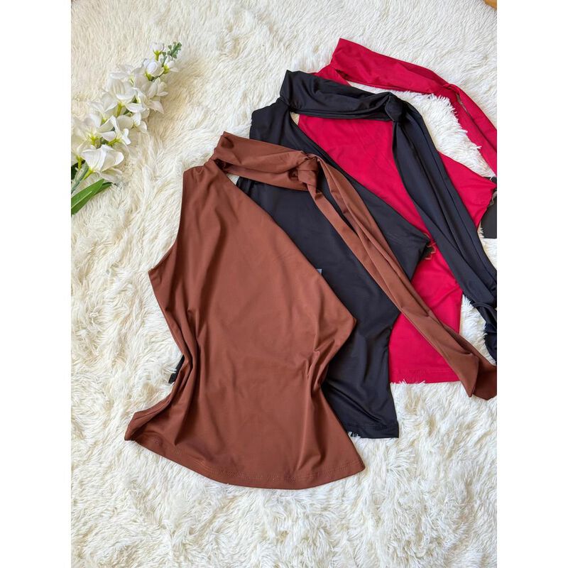 Top licra con lazo image number null