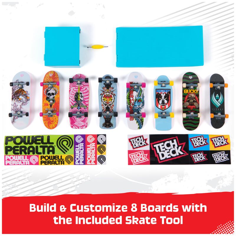 Set Mini Skateboard Tech Deck Powell Peralta 8 ... image number null