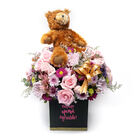 Cajita con Osito de Amor