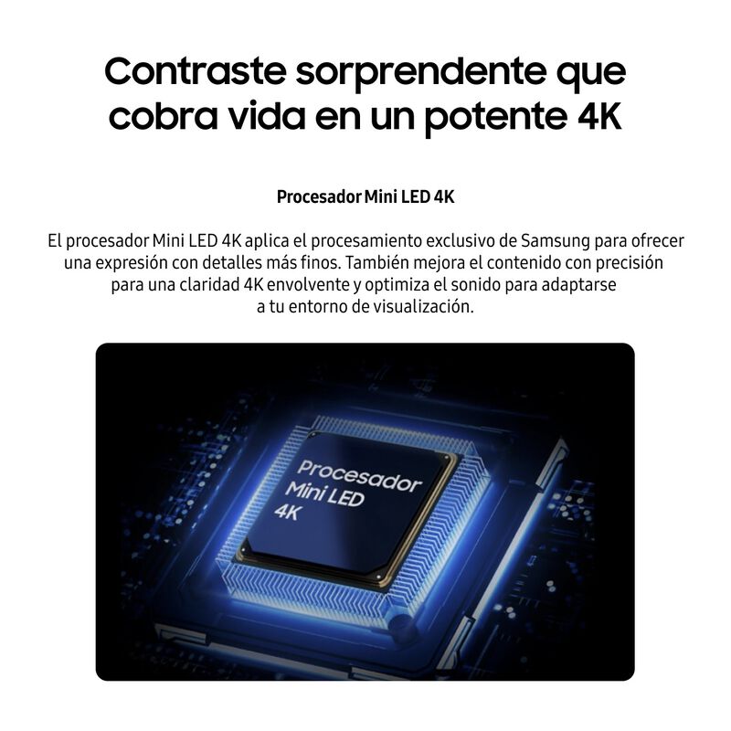 Pantalla Samsung 43" Mini Led M70haf Vision Ai ... image number null