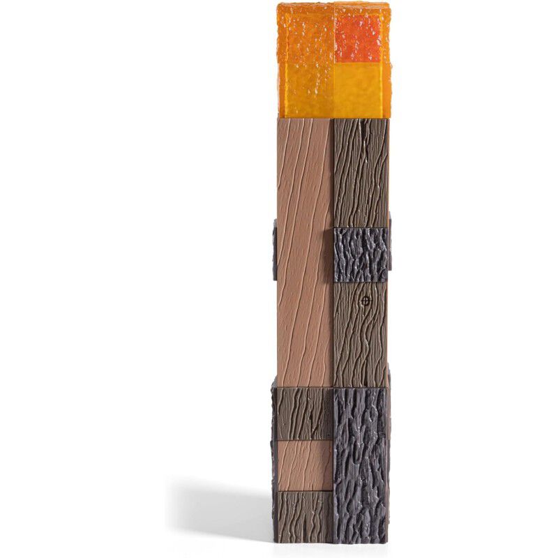 R&eacute;plica de antorcha con luz Minecraft 25 cm image number null