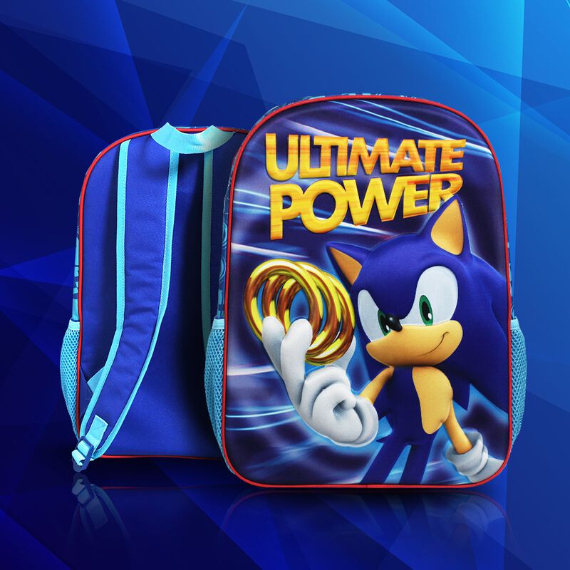 Mochila Edición Sonic Escolar image number null