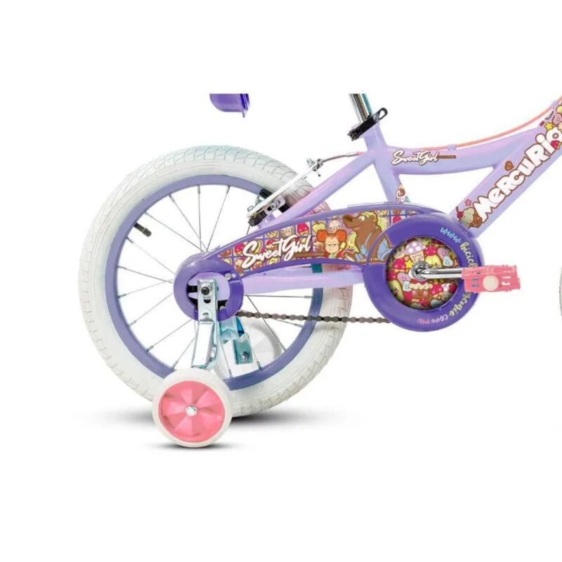 Bicicleta Infantil Mercurio Sweet Girl R16'' 1v... image number null