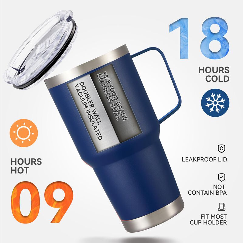 Vaso T&eacute;rmico Cool Yoleb 850 ml Pack De 8 Con Ma... image number null