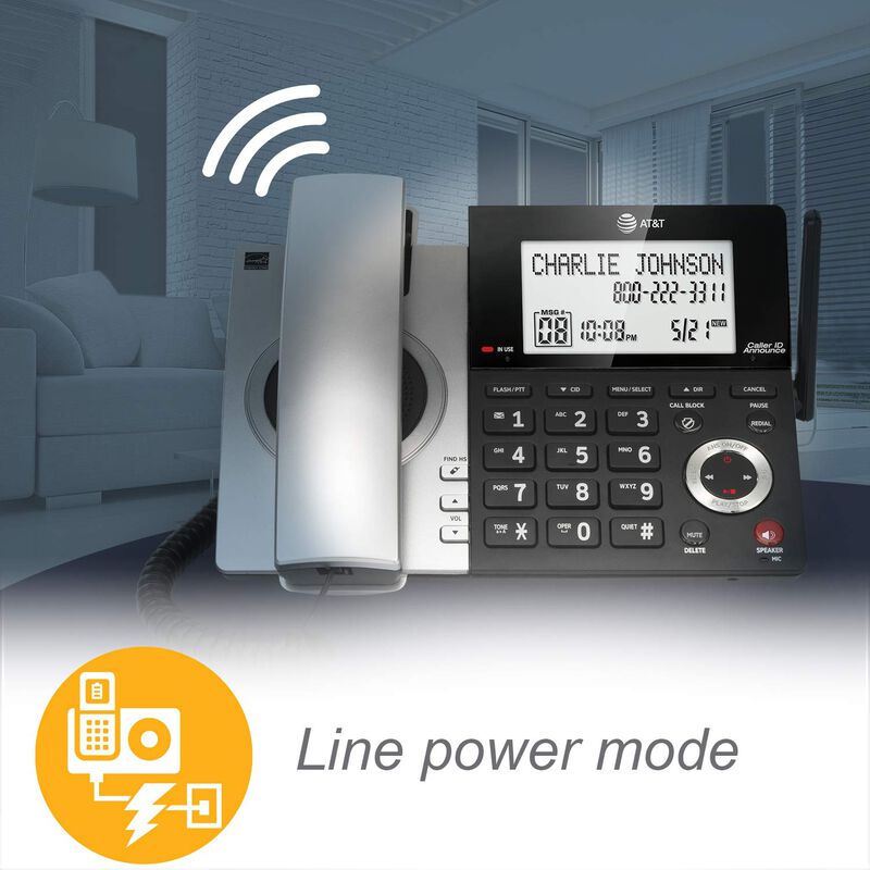 Tel&eacute;fono At&t Cl84107 Dect 6.0 Con Bloqueador D... image number null