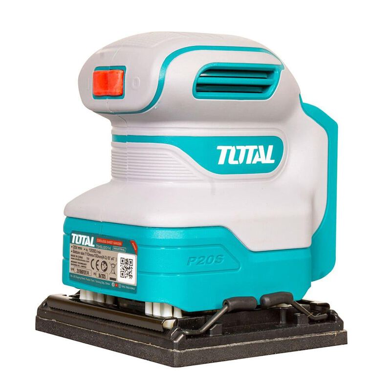 Lijadora orbital inal&aacute;mbrica 1/4&rdquo; 20 V TOTAL image number null