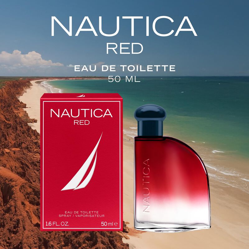 Perfume Nautica Color Red Eau De Toilette, 50 M... image number null