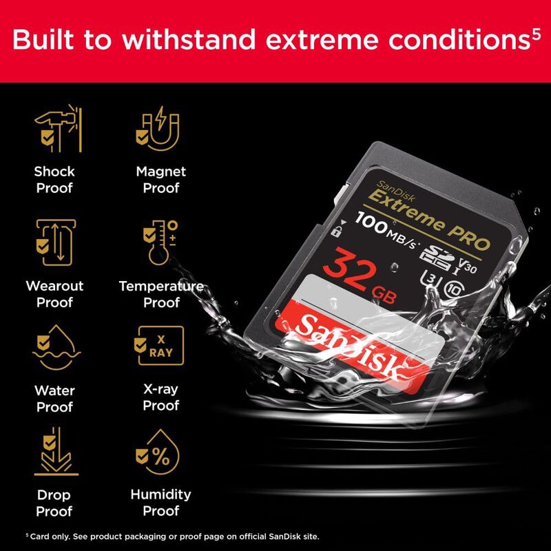 Tarjeta De Memoria Sandisk Extreme Pro Sdhc 32g... image number null