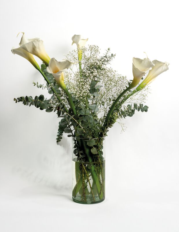 Jarr&oacute;n&nbsp;Decorativo de Vidrio Soplado Transparent... image number null