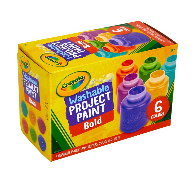 Set De Pintura Lavable Crayola Para Ni&ntilde;os 6 Col... image number null