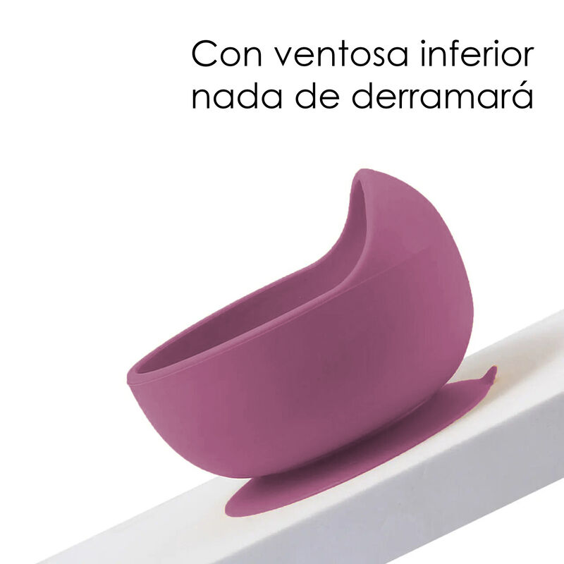 Juego de babero y accesorios de silicón Aquila ... image number null