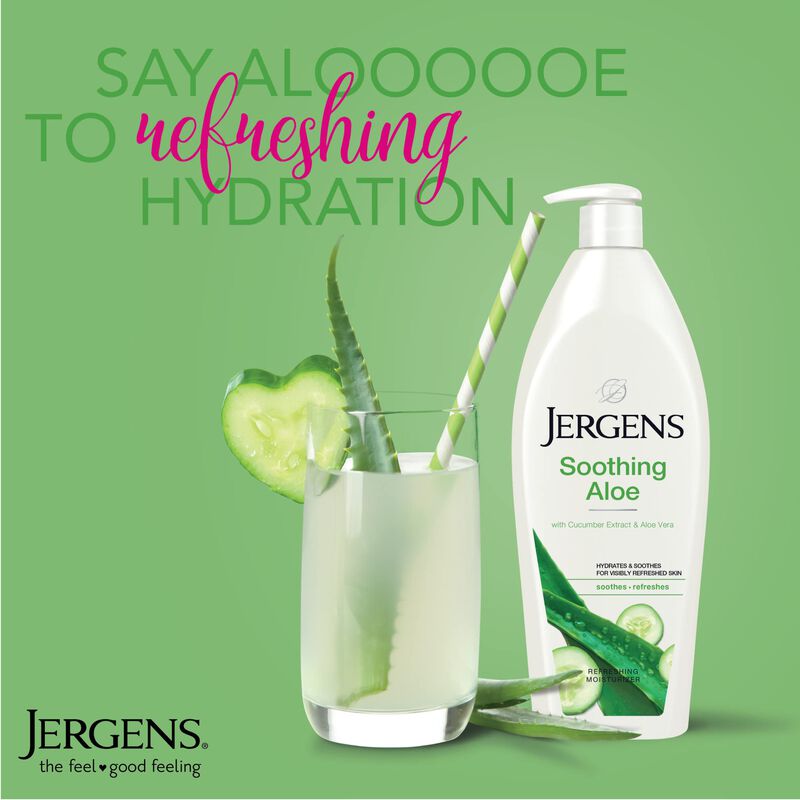 Loci&oacute;n Corporal Jergens Soothing Aloe Refreshin... image number null
