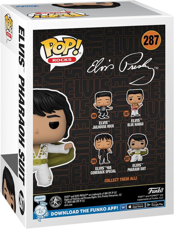 Funko Pop! Rocks: Elvis Presley - Traje De Fara... image number null