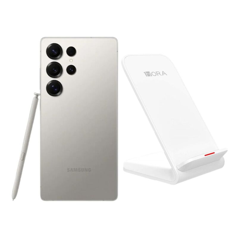 Galaxy S25 Ultra 256GB Gris Nuevo + Base Cargad... image number null