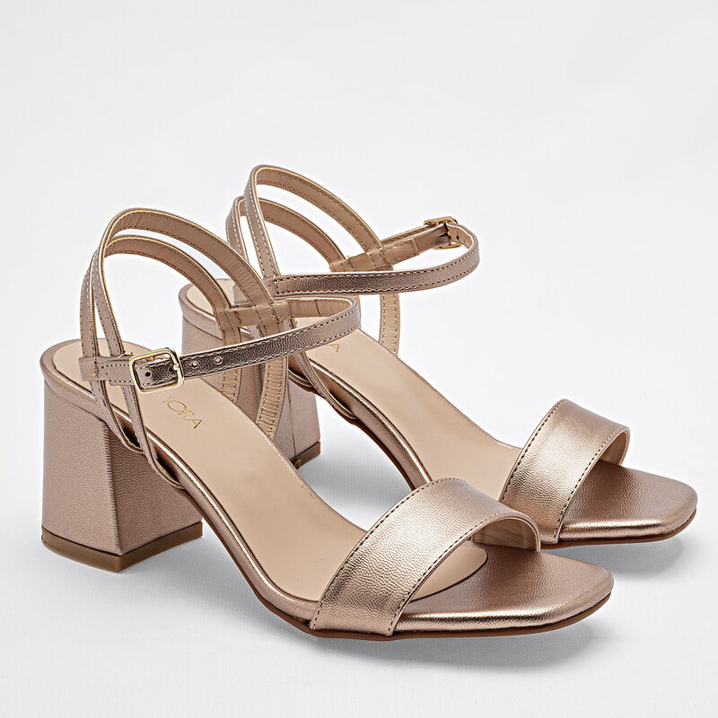 Moramora Zapatillas de fiesta para mujer dorado... image number null