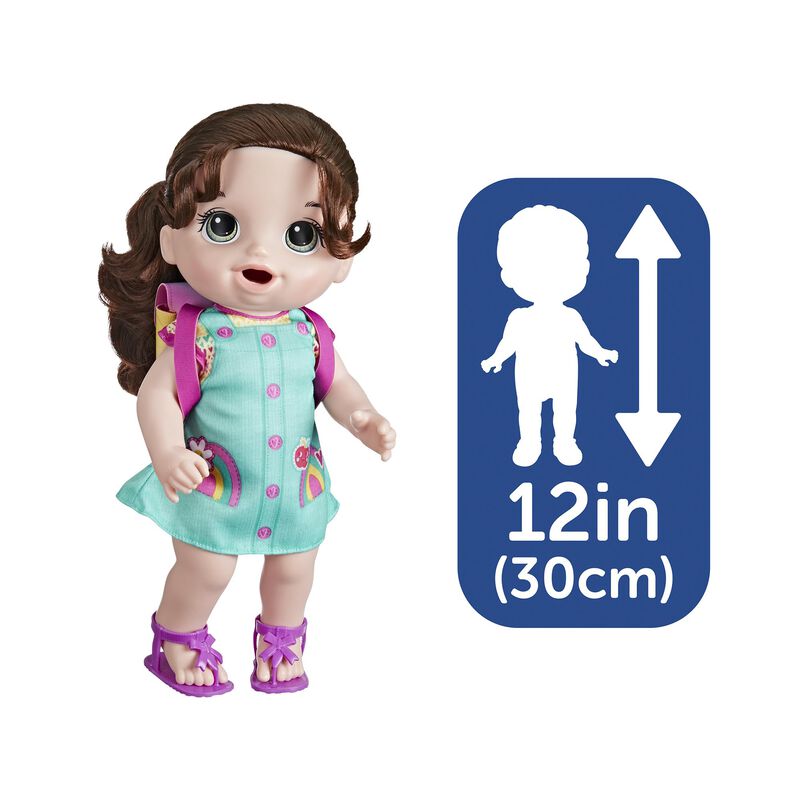 Mu&ntilde;eca Baby Alive Time Para La Escuela De 30 Cm... image number null