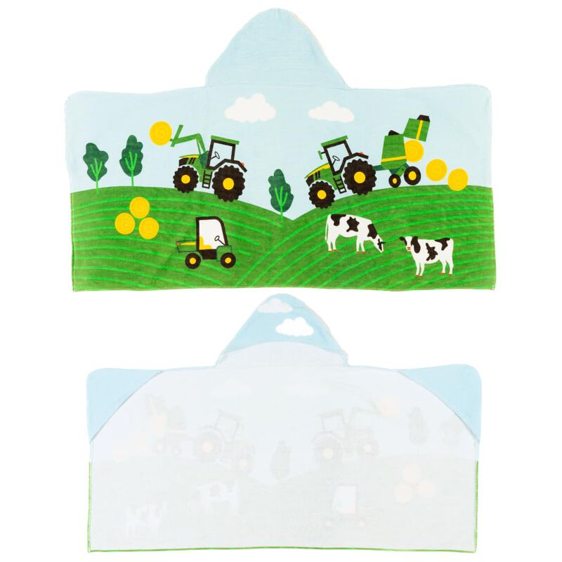 Toalla Franco John Deere Para Ni&ntilde;os, Algod&oacute;n, C... image number null