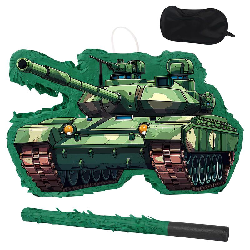 Pi&ntilde;ata Jocopuerto Tanque Camuflaje Ej&eacute;rcito Peq... image number null
