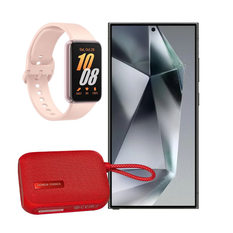 Combo Samsung Galaxy S24 Ultra 12+256 GB DS + G... image number null