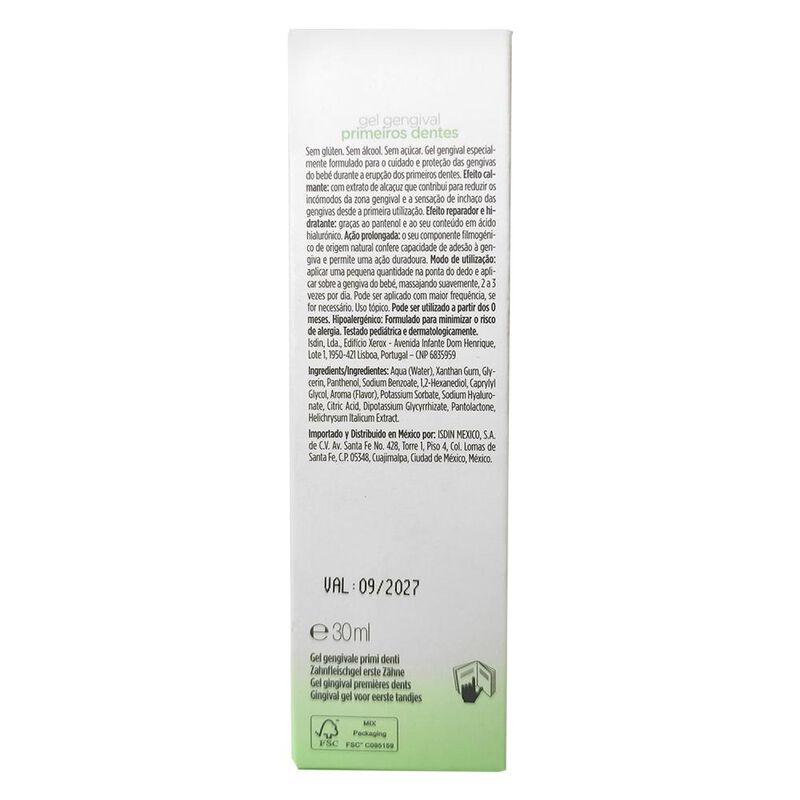 Isdin Gel Babynatura P-dient 30ml image number null