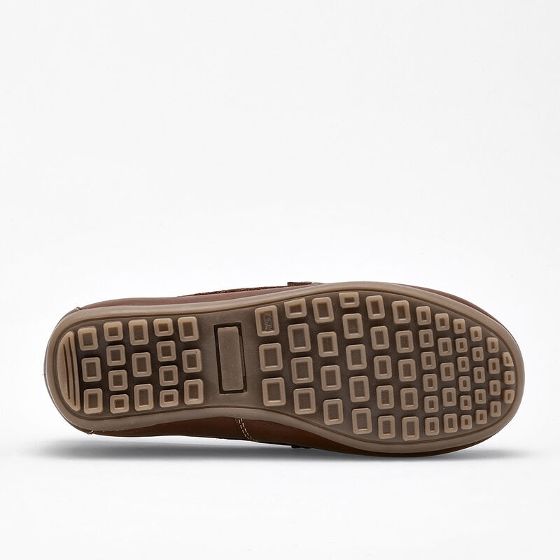 Audaz Zapato Casual De Piel Para Ni&ntilde;o Camel Cod... image number null
