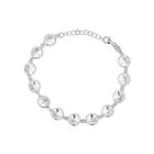 Pulsera Plata 925 Zirconias 17cm