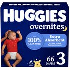 Pa&ntilde;ales De Noche Huggies Overnites Talla 3 (7-13 Kg) 66 Unidades