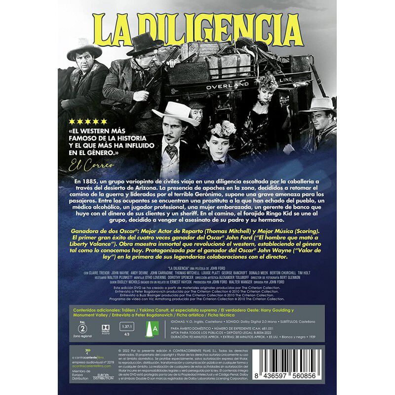 La Diligencia [dvd] image number null