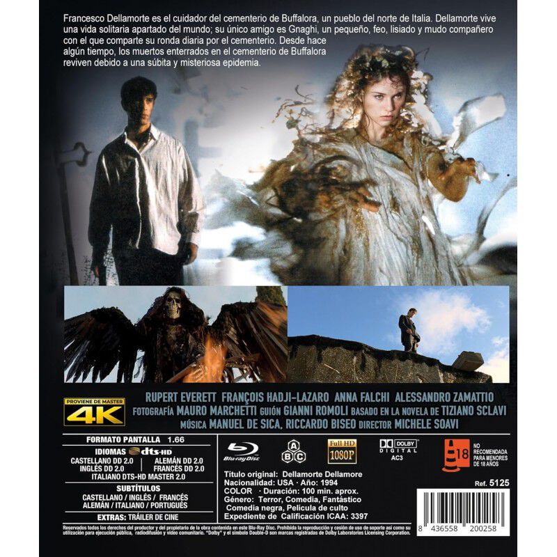 Mi Novia Es Un Zombi [blu-ray] (1994) Dellamort... image number null