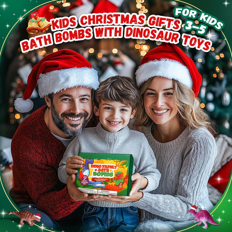 Bath Bombs, Calendario De Adviento, 2024, Dinos... image number null