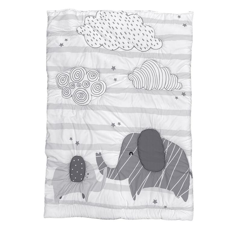 Protector Cunero Beb&eacute; Polo One Elephant Gris 6 ... image number null