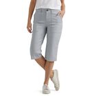 Pantalones Lee Capri Ultra Lux Flex-to-go Gris 43 cm