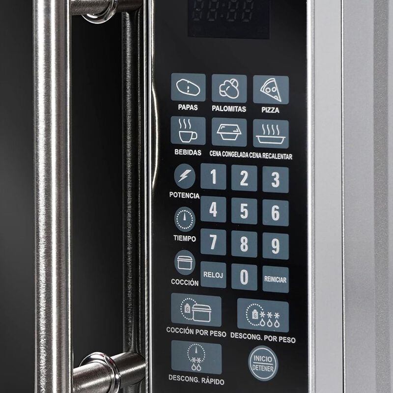 Horno de Microondas Mirage 0.7 Pies C&uacute;bicos Gri... image number null