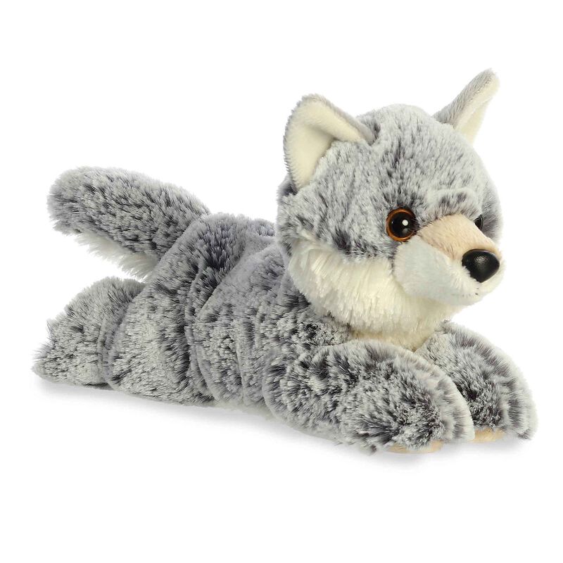 Adorable Miniflopsie&trade; Winter Wolf&trade; De Peluche A... image number null
