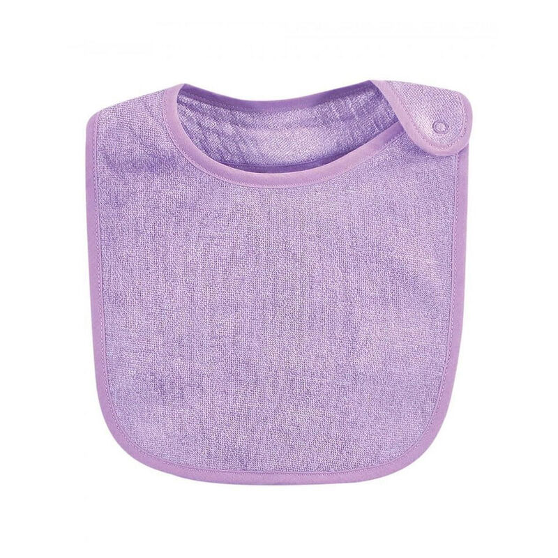 Babero De Tela Bebé Hudson Baby 10pz Lila Menta image number null