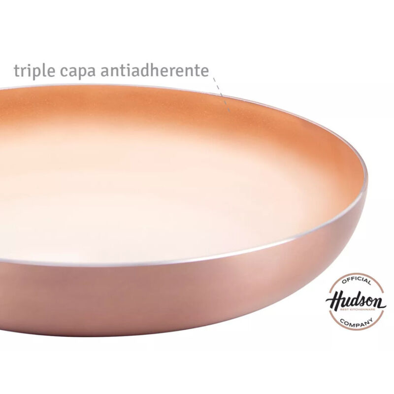 Sart&eacute;n Triple Capa Antiadherente 20 Cm Cer&aacute;mico... image number null