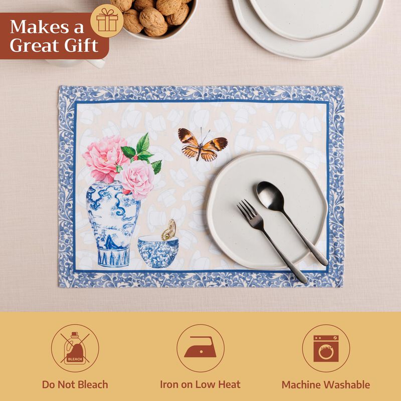 Set de 4 Manteles Individuales Maison D&rsquo;hermine... image number null