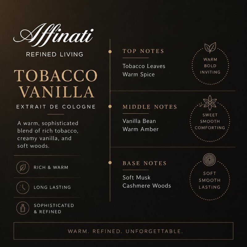 Colonia Affinati Tabaco Y Vainilla 100 ml (2 Un... image number null