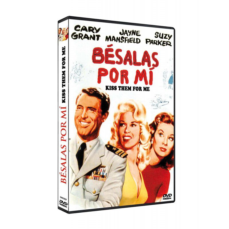 B&eacute;salas Por M&iacute; [dvd] (1957) Kiss Them For Me image number null