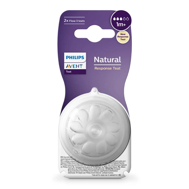Tetina Philips Avent Natural Response Flujo 3 2... image number null
