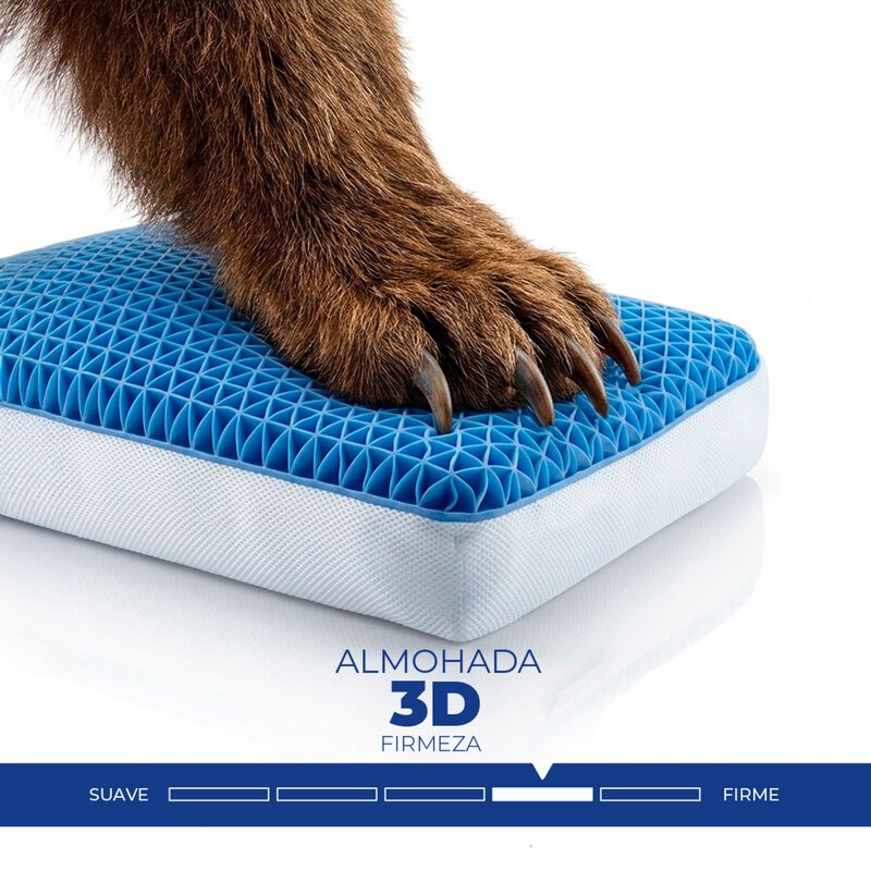 Almohada Spring Air 3dreams Memory Foam Est&aacute;nda... image number null